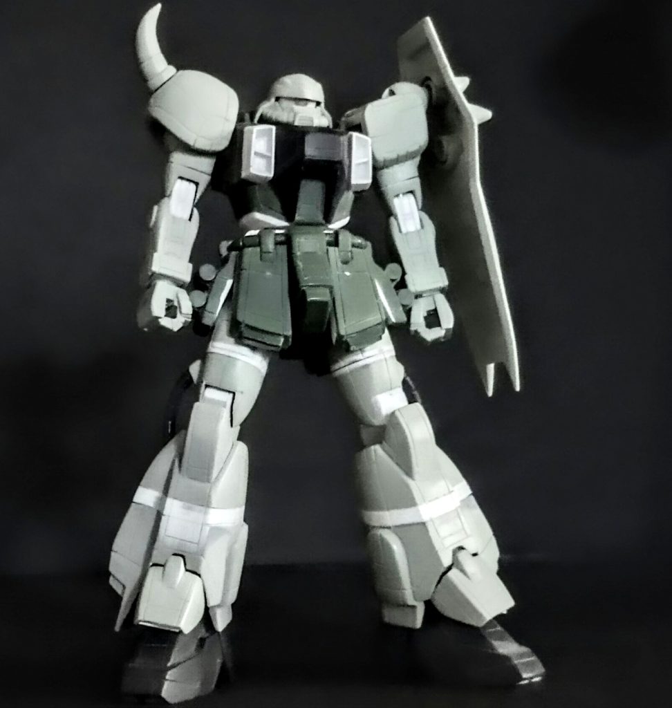 製作工程②プロポーション調整後。