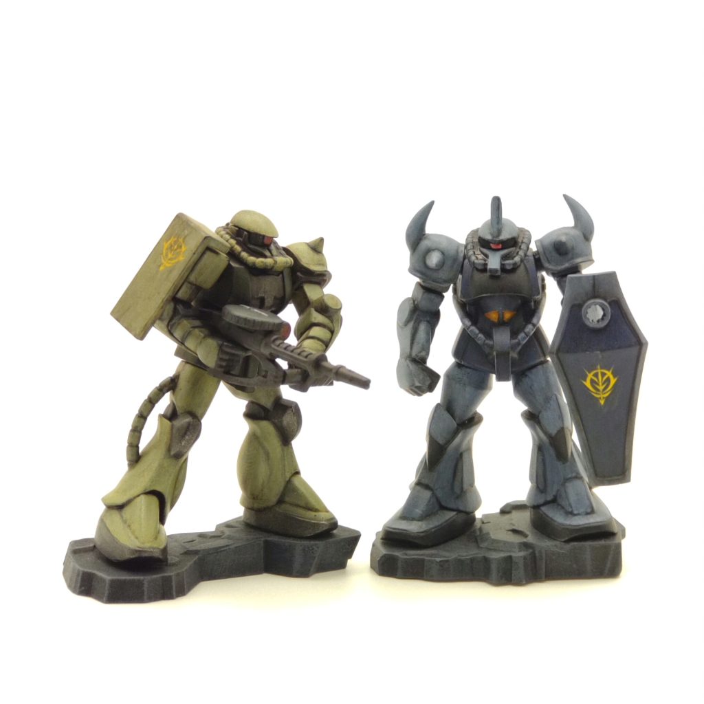 チョコサプ　グフ&ザク–2枚目/制作者：シルバームーン