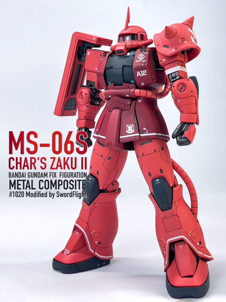 FIX シャア専用ザクII–2枚目/制作者：iQubeley