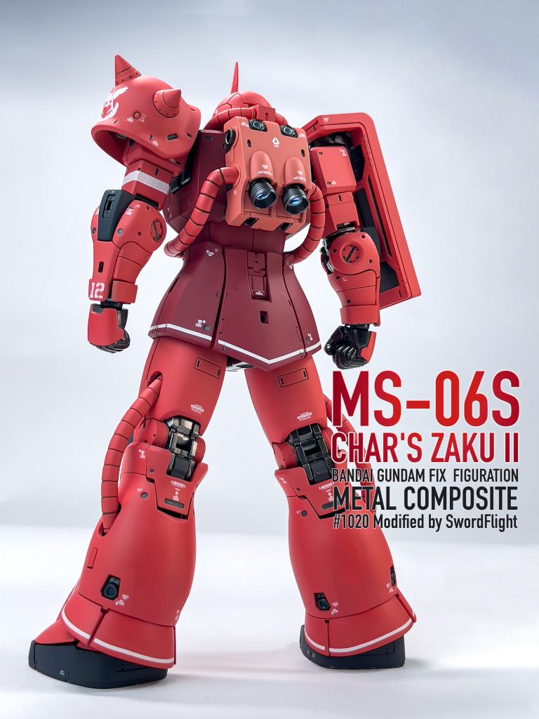 FIX シャア専用ザクII–3枚目/制作者：iQubeley