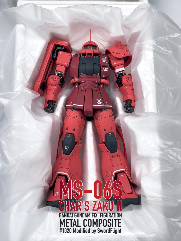 FIX シャア専用ザクII–4枚目/制作者：iQubeley