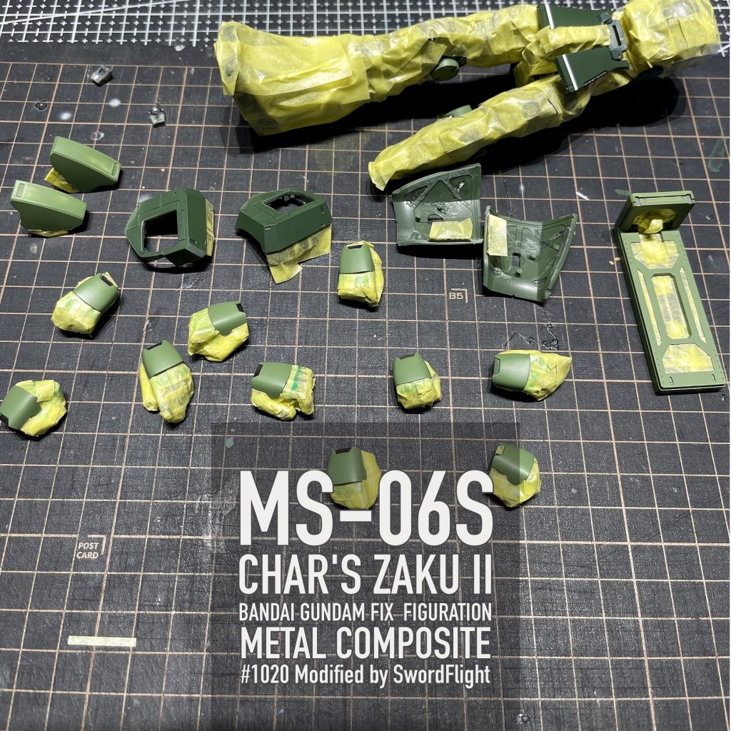 FIX シャア専用ザクII–7枚目/制作者：iQubeley