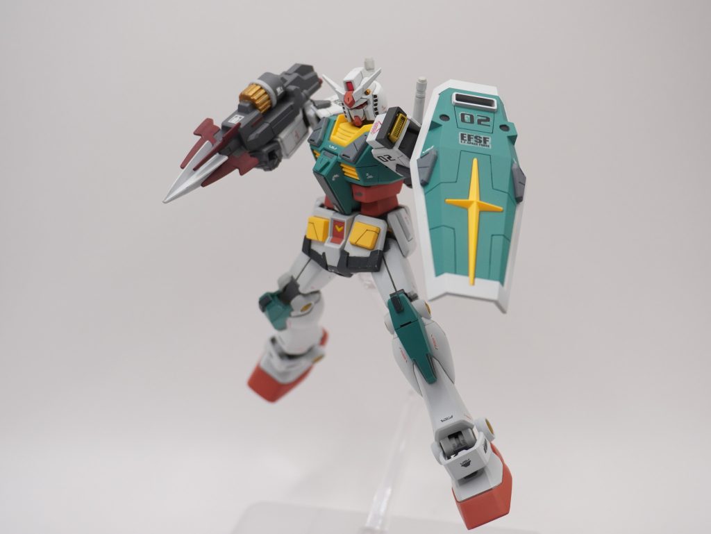 なんか持ってたドリルも本体色になじみそうな色で適当に塗っています。もともと単色なのでカラーリングは悩みましたね。