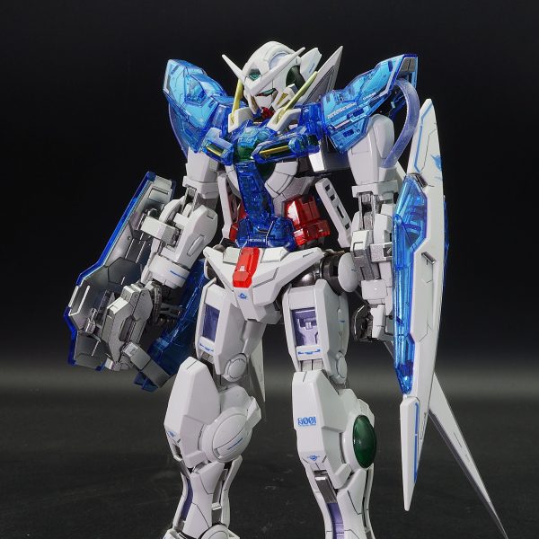 MGガンダムエクシアソリッドクリア内部塗装