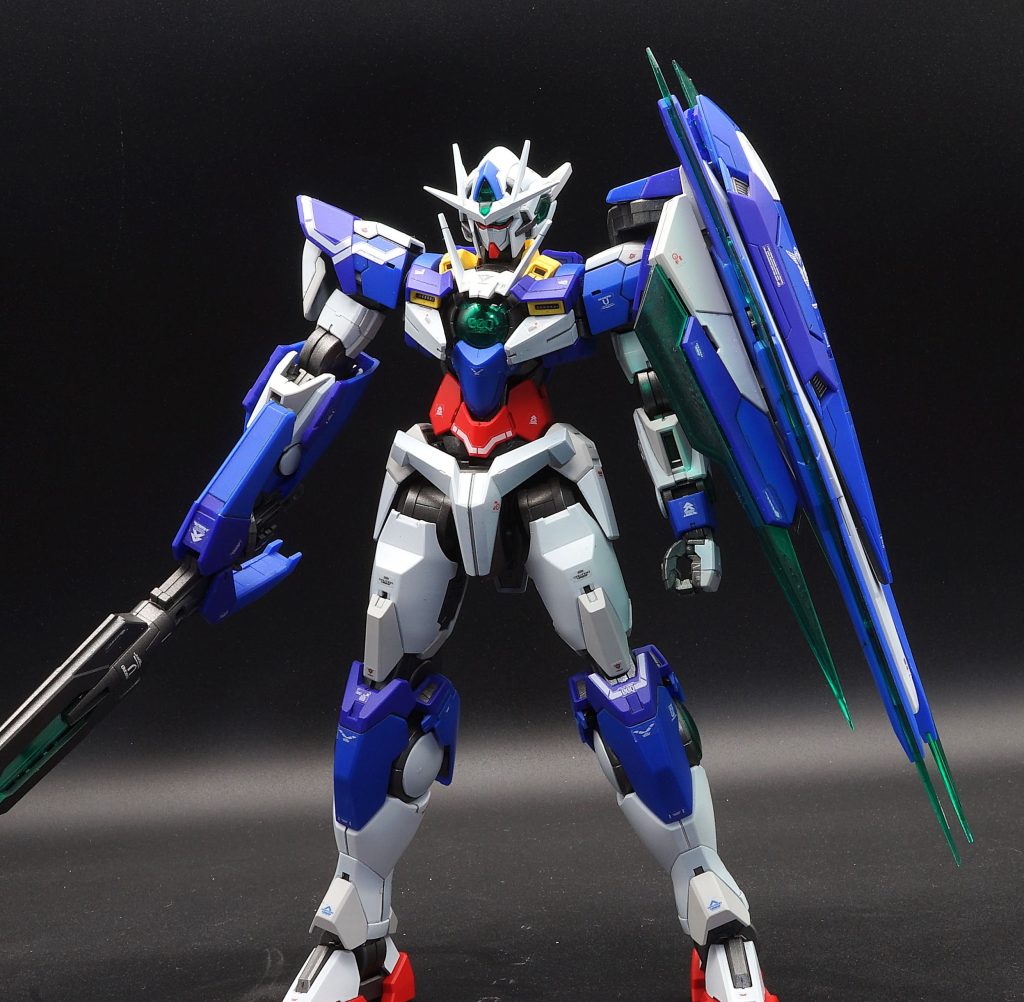 MG ダブルオークアンタ　全塗装