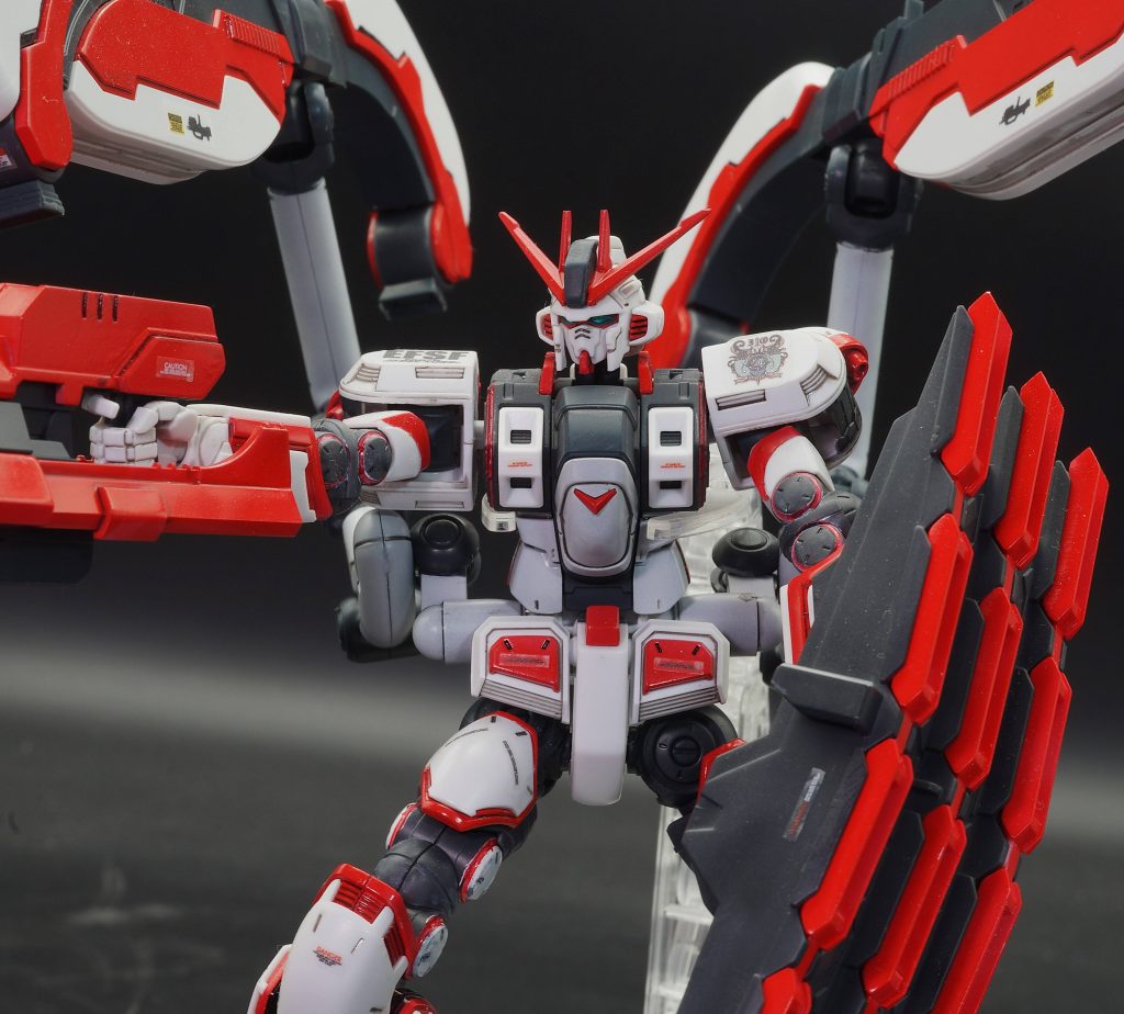 HG　アトラスガンダム　部分塗装