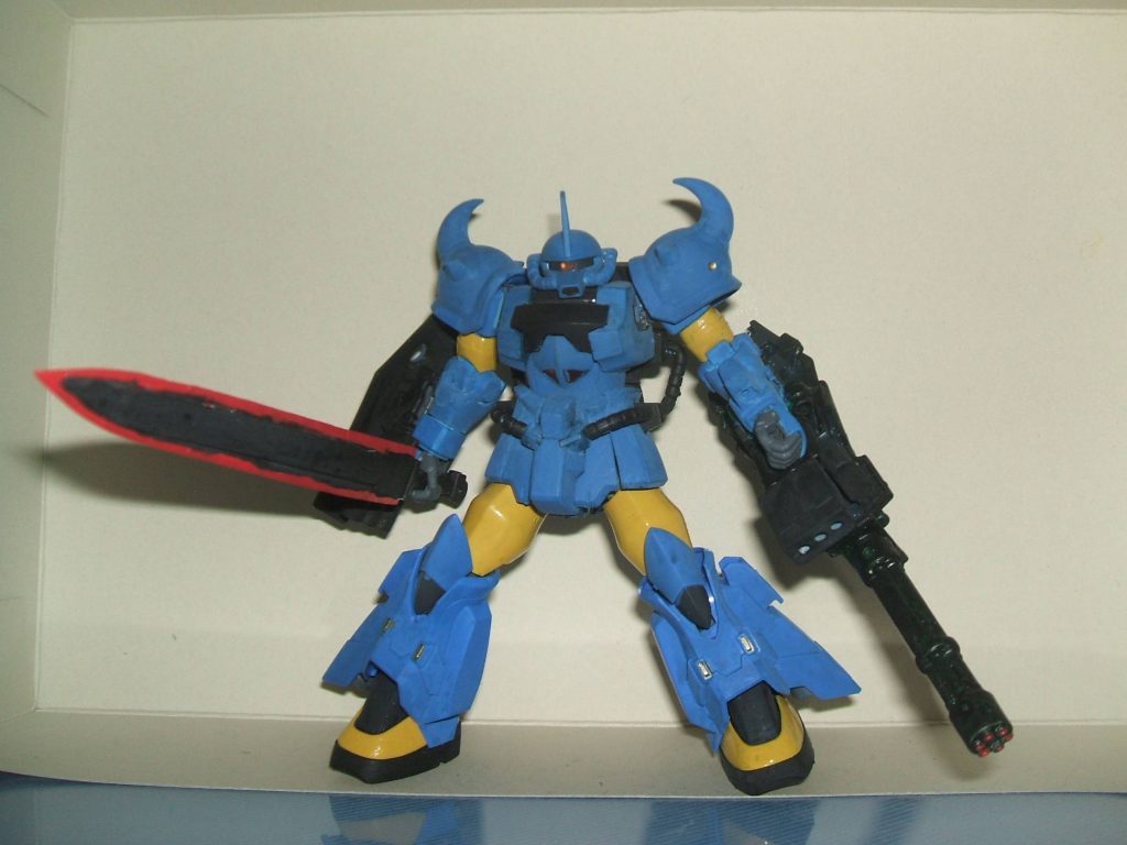 高機動グフカスタム（ロバート・ギリアム大佐機–2枚目/制作者：アレス