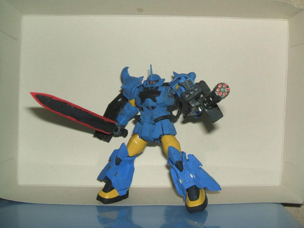 高機動グフカスタム（ロバート・ギリアム大佐機–3枚目/制作者：アレス