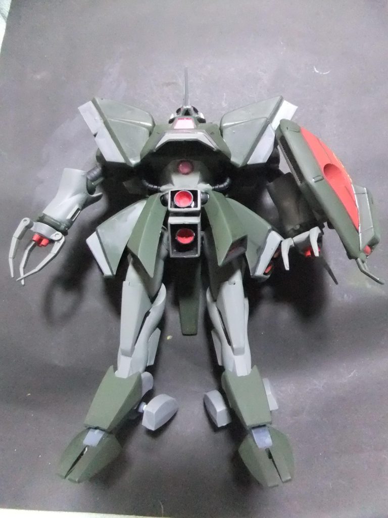 旧キット　ハンマ・ハンマは初版が1986年8月30日販売されているので約39年経過しています。当時はタミヤアクリルでの筆塗り仕上げです。   