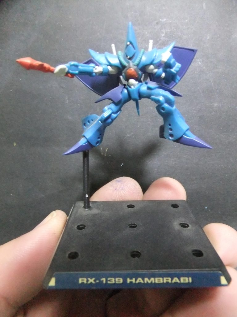 おまけ　森永の食玩　ハンブラビです。販売当時　チョコスナックのおまけでこのクオリティーのフルカラーモデルが数百円で購入出来ていたのが信じられません💦