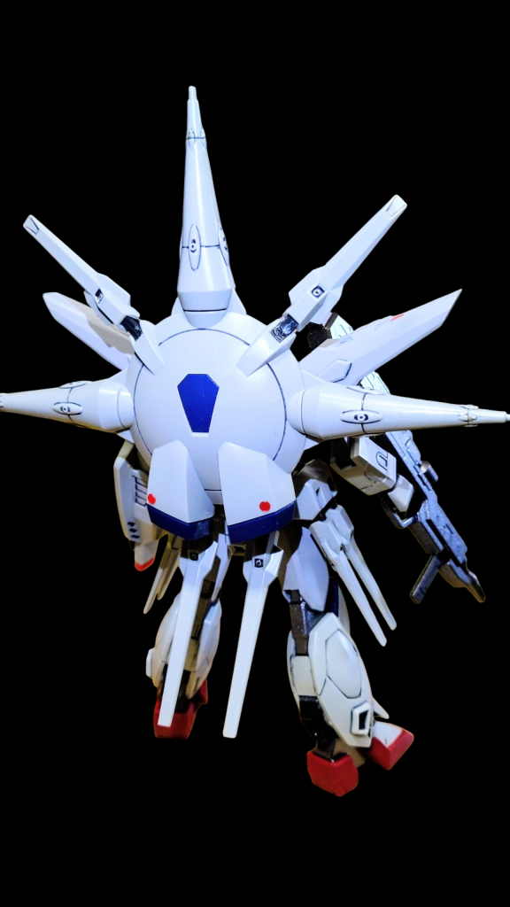 特にアピールポイント的なものはないんですが、各部修正したのと、オリジナルのロングライフルをつけてみただけですかね。