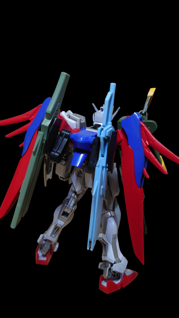 ストライクにデスティニーパックを取り付けたので、怖くてダレもテストパイロットとして乗ってくれませんでしたW理論上は空中分解しないのにW