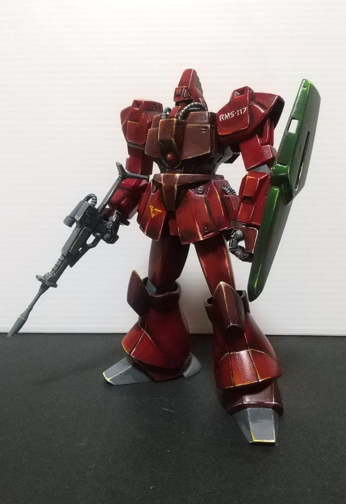 いつも通りの筆塗りシール無し、股関節と足首を加工してます。上半身は全く手を加えてませんただちょっとスタイリッシュになりすぎたかな…個人的にはもう少しもっさりしてた方が好みです