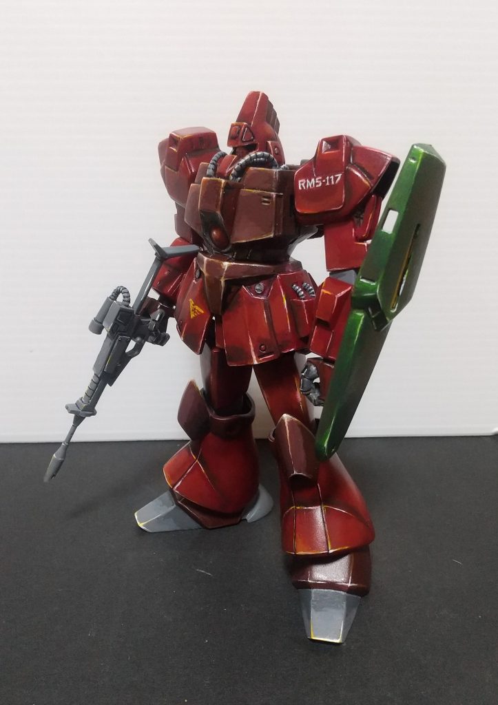 噂には聞いてたけどめちゃめちゃ出来のいいキットでした。ちょっとイジっただけでこんなにHG感が出るとは…まあHGは持って無いけどね（泣） 以上ですありがとうございました