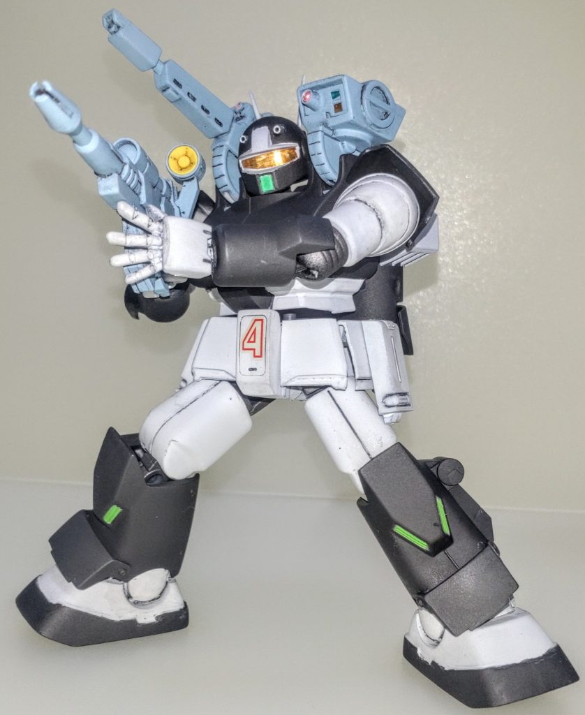 元キットはライフルが無かったのですが、こちらの方がやはりしっくりきます。