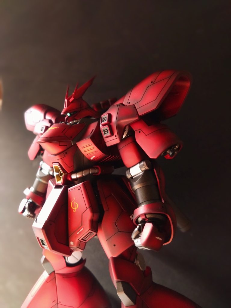 HGサザビー マットキャンディ塗装