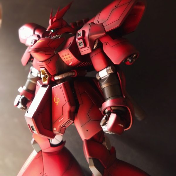 HGサザビー　マットキャンディ塗装