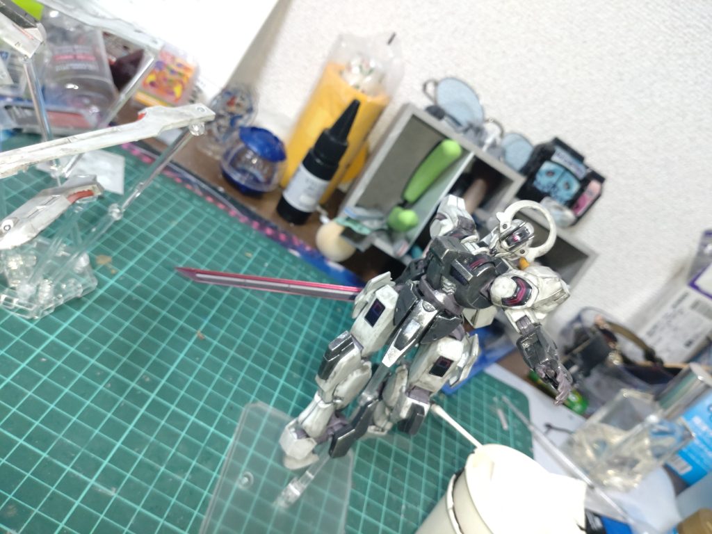 ガンダムシュバルゼッテ　ウェザリング