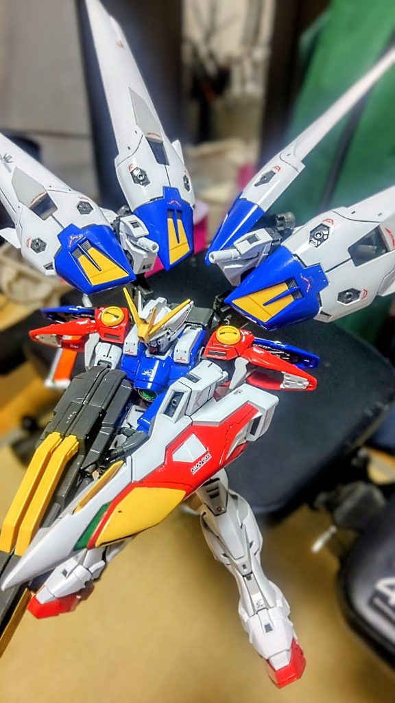 チタニウムフィニッシュ風RGウィングゼロ