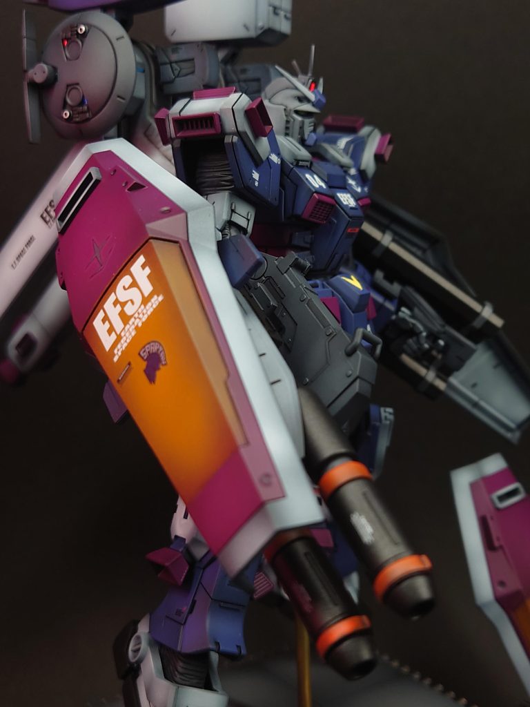 ガンダムデカールのペガサス級強襲揚陸艦スパルタンのマークを貼ってみました(・∀・)