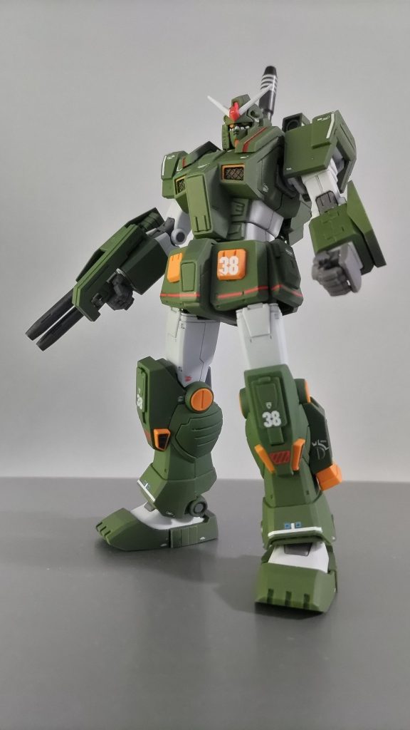 アーマー装着!汚す前。