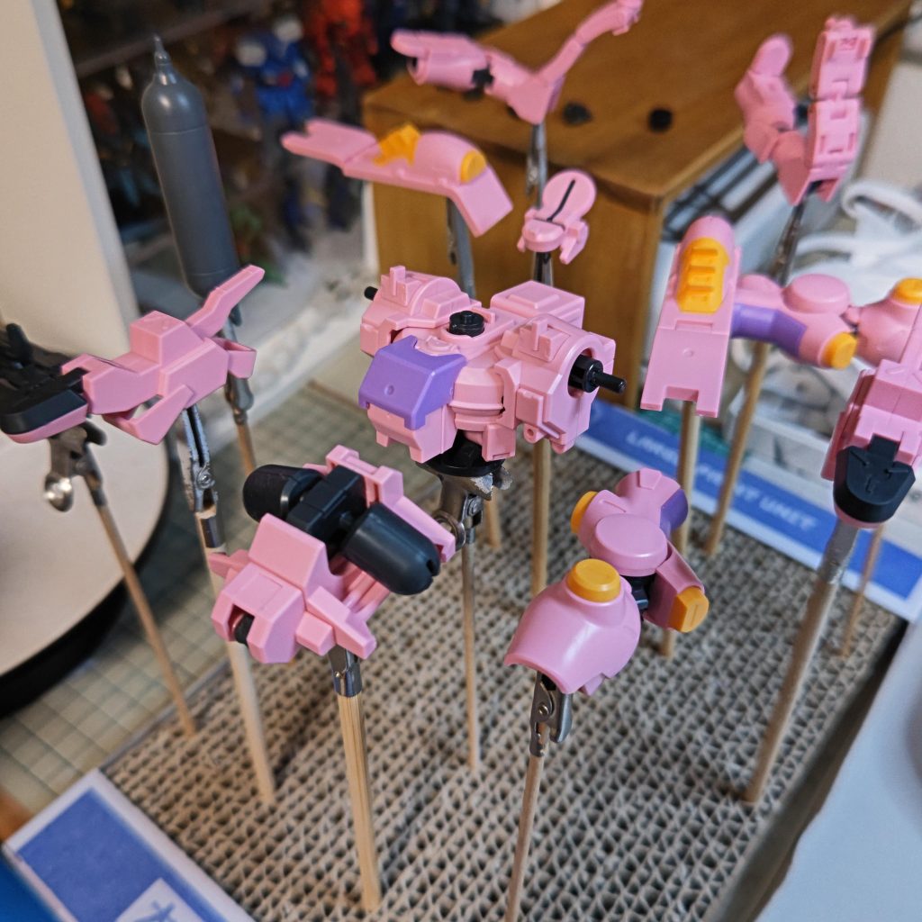 HGティエレンタオツー　水性筆塗り迷彩塗装–3枚目/制作者：tkt