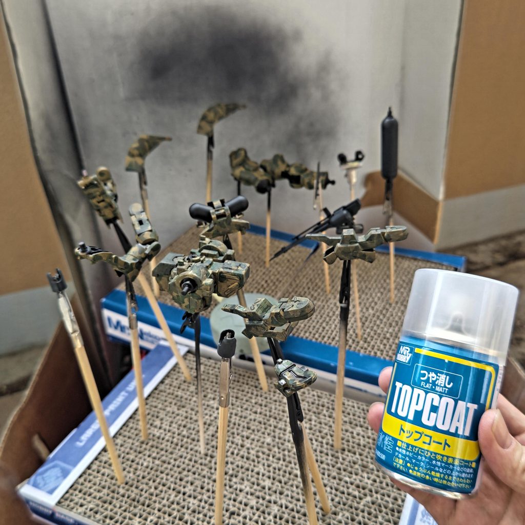 HGティエレンタオツー　水性筆塗り迷彩塗装–5枚目/制作者：tkt