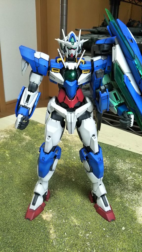 グラデーション塗装した初期の作風です