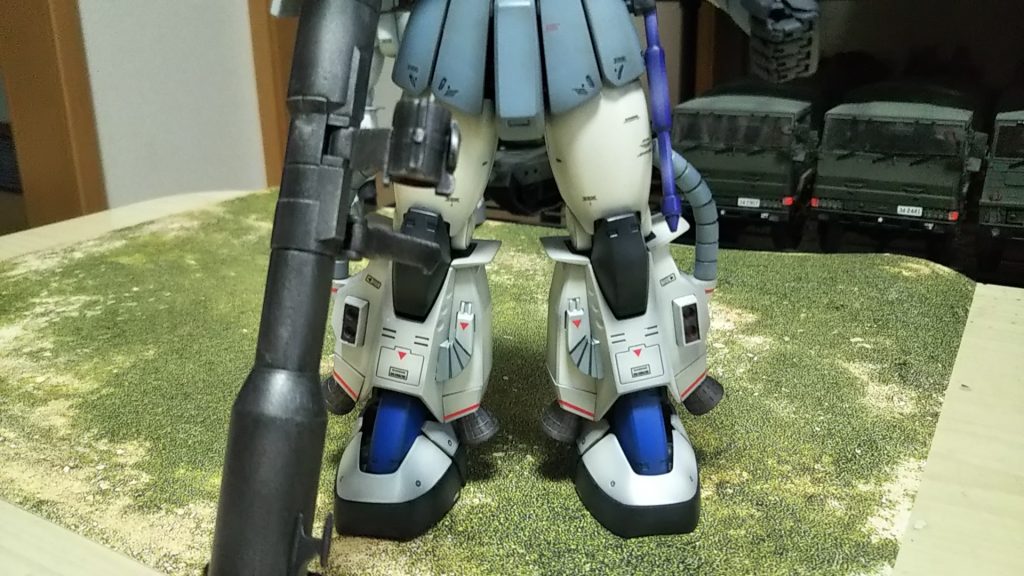 下半身前デカールべたべた💦