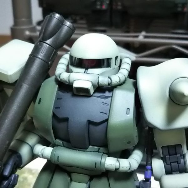 オラのザクⅡみてくれ💦