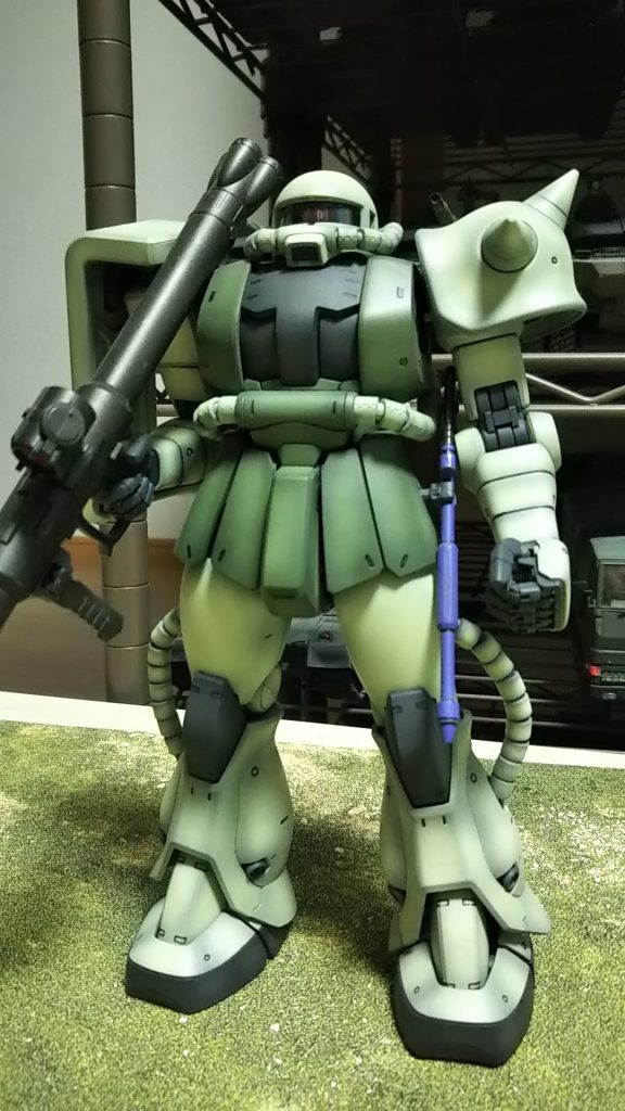 ザクだ💦古いが被弾してない💦