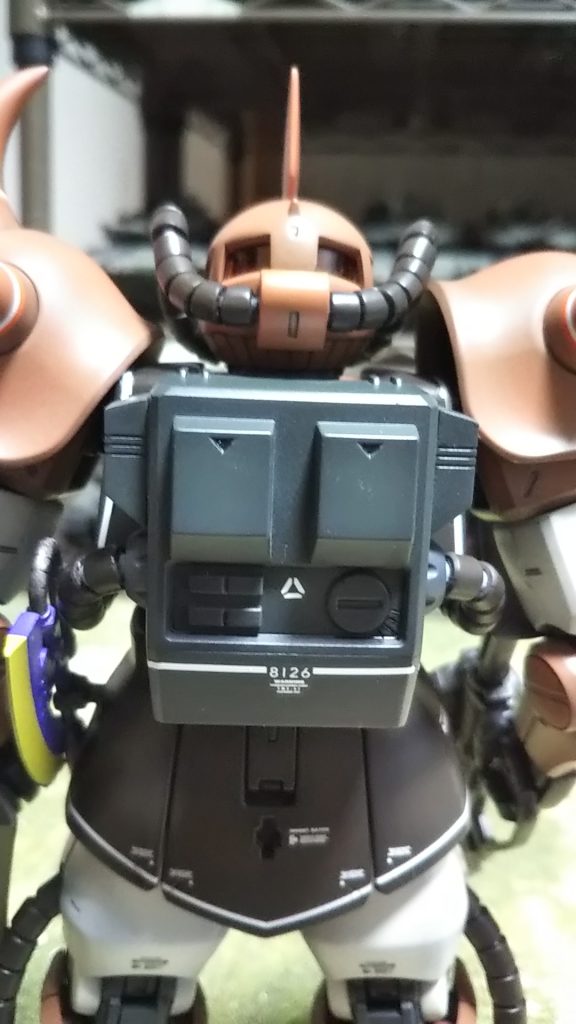 天使の羽(ランドセル)多分ボツになったデザイン💦うしろもモノアイで見える仕様(キットでは再現できませんが💦)