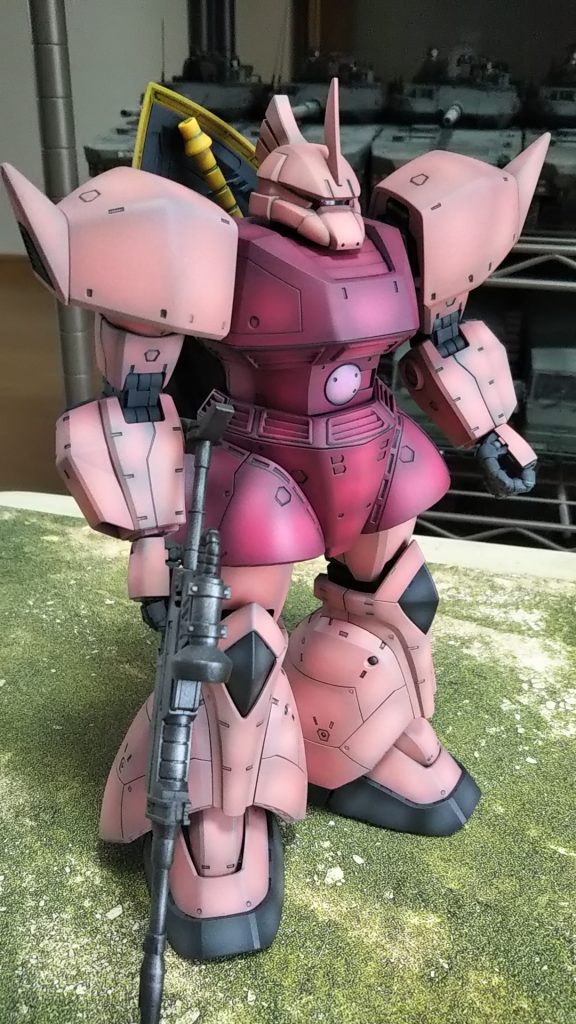 右斜め前ディテール濃い💦墨入れマーカーは灰色にすれば良かった💦