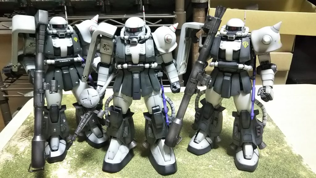 エリックマンスフィールド機3機確認💦頑張れば旧MGでも戦える？