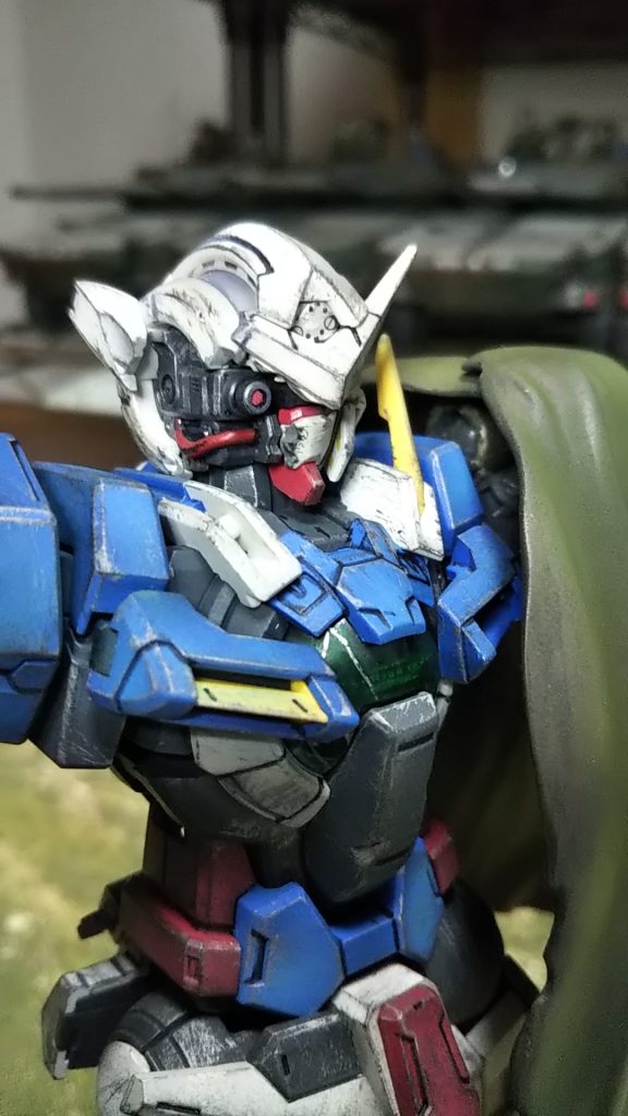 同じくやられた頭部💦