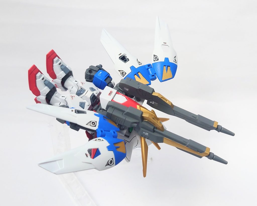 ちょっと無理矢理バードモード。ライフルを分割したのでやってみました。