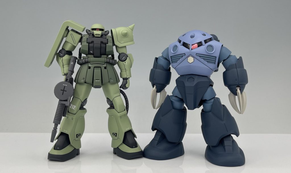 ということでF2ザク( https://gumpla.jp/hg/25085719 )に続きさっくり製作 ズゴックでした見ていただきありがとうございました