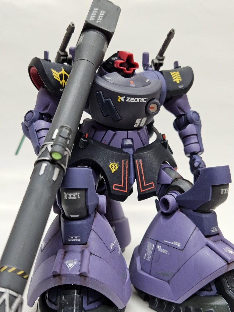 どうしても昔のドムのデカールがつかってみたくて。探したらあったんで使ってみました。