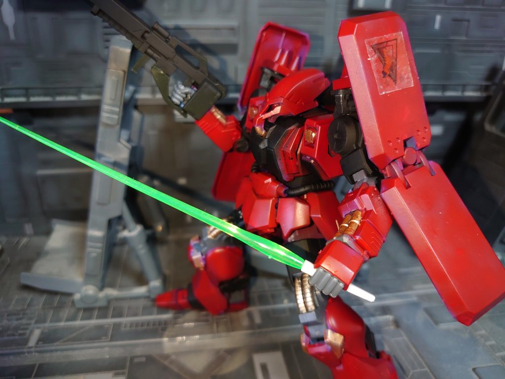 高機動型シュツルムガルス(ジョニーライデン機)–3枚目/制作者：アレス