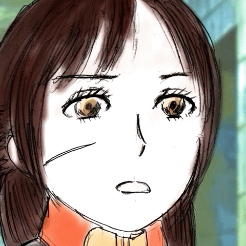 尋ねる声が、震えている。「……何がだ?」「分かりません……何か……何か、変です。」「何を、怯えている?」 不意に、あの、惨めでかわいそうなカルア・ヘイズを思い出した。兵士としても、女としても、何の感情もなく、ただ利用されるだけのかわいそうなカルア。俺が、守ってやらなければならないのに、お前はひとりで、また敵地に帰って行った。「キョウ・ミヤギ。お前も、その高潔な魂を、男たちに利用されるだけの惨めなやつなのか?」虚な眼で、ジンは呟く。「お前は、俺の鏡だった。俺の狂気を隠す、俺の、理想を写す鏡だったんだ。」ミヤギは何も言わない。身体をこわばらせ、後ずさった。ジンは、ミヤギに、ぐいと詰め寄る。「だが、もう必要ない。カルア、お前が俺の新しい鏡だ。」「カルア……?何を言って……?」 困惑するミヤギを見て、ジンは試したくなった。何を、かは分からない。ただ、そのまま強引に、ミヤギに唇を重ねた。「……っ!!」 ミヤギは即座にジンを突き飛ばした。「やはり、何も感じない……お前は、ニュータイプではなかったのか?」 カルアとは、確かに宇宙を見たのだ。やはり、こいつは、ヘント・ミューラーという凡夫のせいで、ただの人間に落ちてしまったのだ。 ジンが、訳のわからないことを呟きながら、一瞥もせずにその場を去った後、ミヤギは肩で息をしながら、膝をついた。顔色は、更に青ざめていた。「何……?何なの……?」呟いてから、耐えられず、胃の中のものを戻してしまった。「大丈夫ですか!?」医務室から出てきた、小柄な衛生兵が駆け寄る。 大丈夫、と、返事をしたつもりだったが、声になっていたかは、分からなかった。◼️◼️◼️◼️◼️◼️◼️◼️◼️◼️◼️◼️◼️◼️◼️