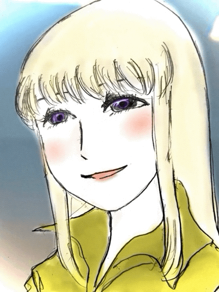 上目遣いに囁いてくるその顔が、得体の知れない妖艶さを帯びる。「愛しているわ、ジン・サナダ。あなたの手で、わたしを壊して。」 ひどく、艶めいた表情で、カルア・ヘイズはジン・サナダに、その歪んだ思いを改めて告げた。〜〜〜〜〜〜〜〜〜〜〜〜〜〜〜「彼女は危険です。早々にジャブローにでも送るべきだ。」 尋問室から出るなり、ジンはケーンに報告を始める。「彼女は、いわゆるニュータイプです。人の心を読む。」「何だと?」「しかし、どういう理屈かはわかりませんが、俺の個人的な思考にしか、その力は使えないとも言っていました。」一応、補足してみる。「どこまで本当のことを言っているかは分からんぞ。」それは、そのとおりだ。「クララ伍長は、そういう、思考を読まれて、というような瞬間はなかったか?」ジンは、カルア付の衛生兵に尋ねる。彼女は、一瞬顔をこわばらせたが、いえ、そのようなことは、と否定した。「とにかく、曹長を連れてこい、と。曹長のことを……その……」「愛しているから?」躊躇うクララの言葉を、ジンは面倒くさそうに引き継いだ。「そうです。それです。」「とにかく、俺はもう尋問には協力しない方がいいと思います。」 そうきっぱり告げると、ジンは自分のコンパートメントに戻った。 ひどく、疲れていると感じた。■■■■■■■■■■■■■■■「大丈夫だよ、言ってないから。」 カルアは、ジンに嘘をついた。力を発揮するのは、ジンに対してだけではない。かと言って、知りたいことがなんでも分かるというほど都合の良いものでもない。自分の力の仔細は、実のところカルア自身にもよくわからないのだ。 しかし、自分に付けられたこの衛生兵、クララ・クラインが、グレンに買収されたスパイであることは、顔を見てすぐに分かった。ウォルフガングが、自分の情報網から入手したと思い込んでいる情報も、おそらくこのスパイが流したものだろう。 クララは、何も答えずに、拘束さているカルアにそっと水を飲ませた。「あなたみたいのを付けてくれたってことは、助けに来てくれたりするってことかな?」「分かりません、それは……。」 クララは末端にすぎない。降ろされてくる情報と、得た情報を、決まった手順で、決まった場所、人に、伝えるだけだ。それだけで、コロニーに住む母への仕送りが倍増するというのだから、思わず食いついた。だが、今回カルアの担当に付けられたことは全くの偶然だ。敵の諜報の手が、人事にまで及んでいるとは思えない。「このままだと、わたし、ここからもっと後ろに送られるでしょう。」 クララは、答えない。たぶん、答えなくとも伝わってしまうことだ。「それは、いやだ。彼と引き離されたくない。」「わたしではどうしようもありませんよ。」クララは正直に伝える。「駄目だよ、協力してくれなくちゃ。」してくれなければ、お前の身の上をばらす、と、言葉の裏にプレッシャーがある。クララは、恐らくこの魔女に屈するだろうと、自らの弱さを自覚してため息をついた。「もっと、彼と話をしたいの。ね、お願い。」意中の異性との仲を取り持つのを、友人に頼むかのように、カルアは笑顔で言った。■■■■■■■■■■■■■■■