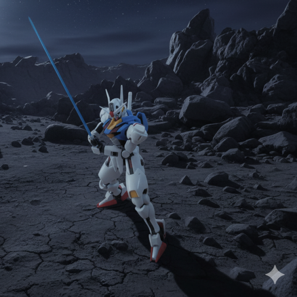 ガンダムエアリアル　プロポーション改修＋小改造