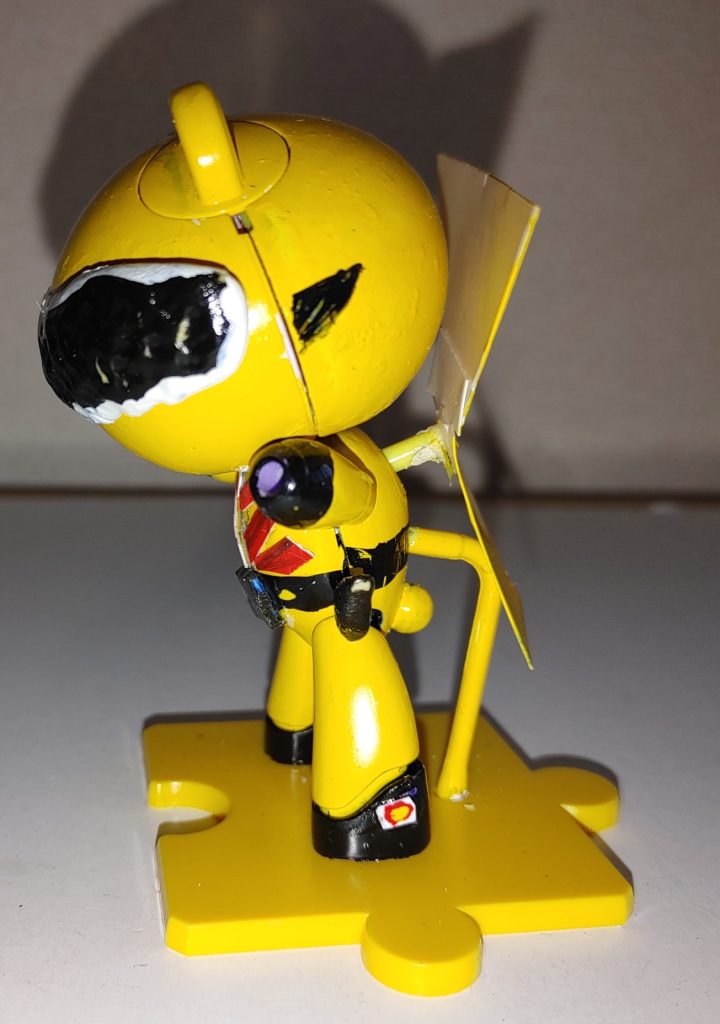 横。マントが、プラ板製
