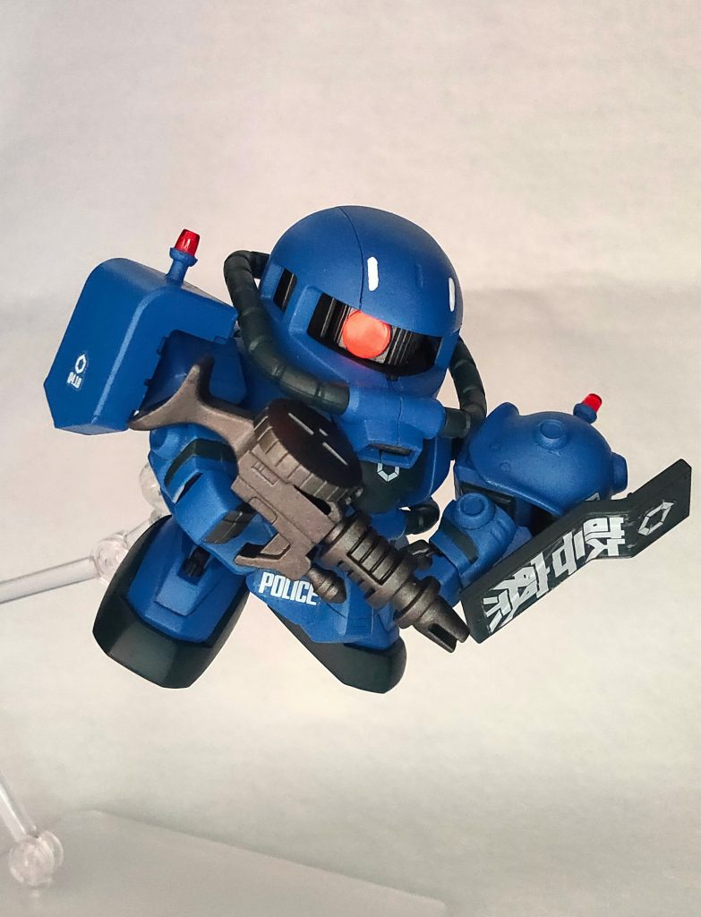 軍警ザク（BB戦士ver）–4枚目/制作者：まっしゅ