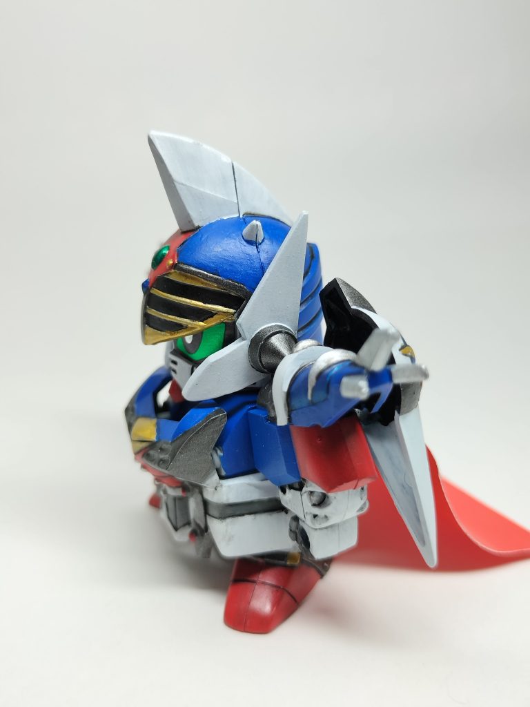 サイドから。コロンとした感じがかわいいですね(gundam-kao3)