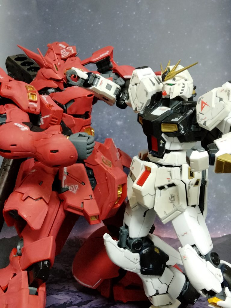 殴り合い宇宙サザビーが欲しくなったのはニューガンダムと並べたかったからです