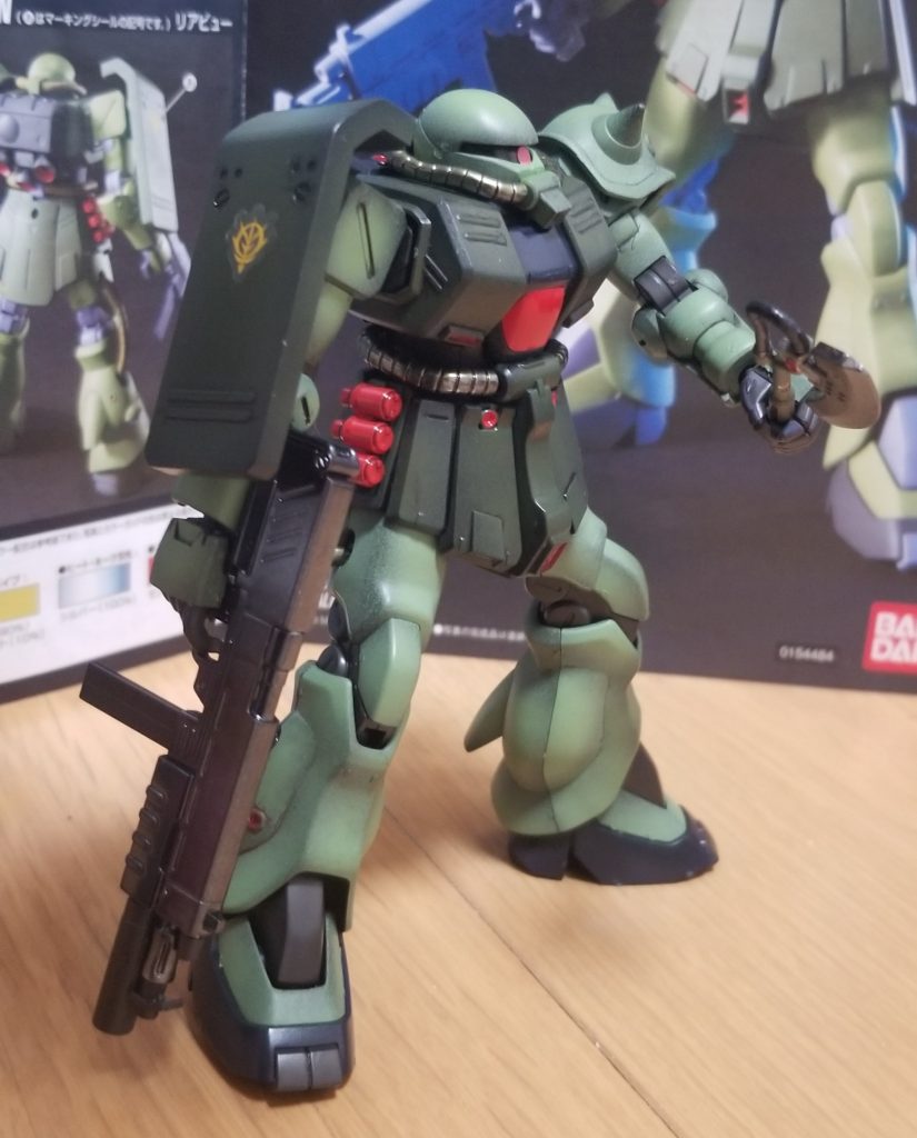 HG ザクⅡ　改–2枚目/制作者：nabewobilly