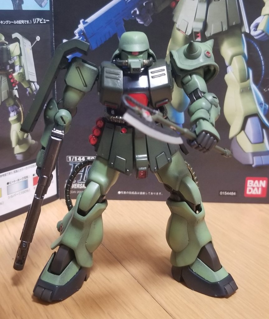 HG ザクⅡ　改–4枚目/制作者：nabewobilly