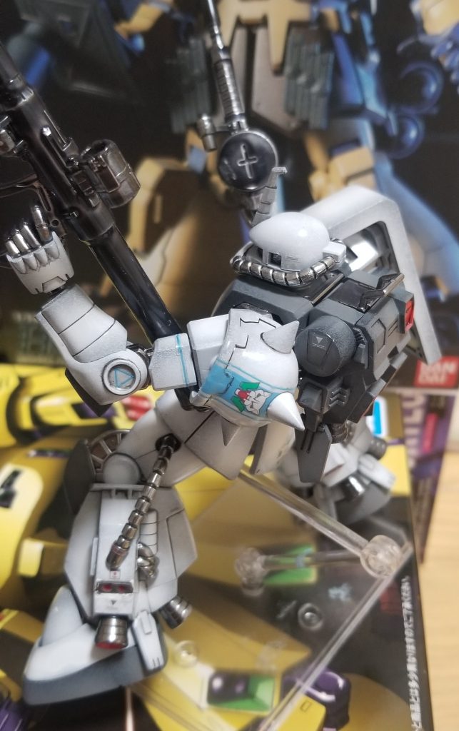 HG シン・マツナガ専用高機動ザクⅡ–4枚目/制作者：nabewobilly