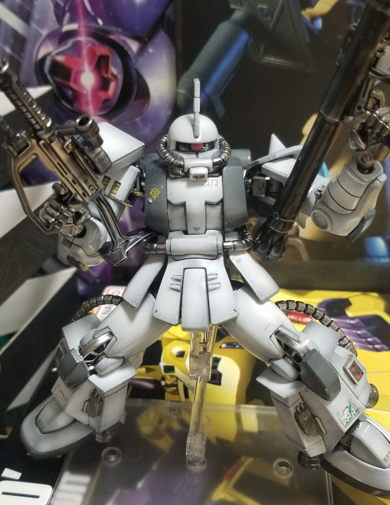 HG シン・マツナガ専用高機動ザクⅡ